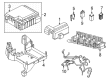Ford Bronco Fuse Diagram - GU5Z-14526-B