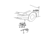 Ford Speedometer Cable Diagram - 2R3Z-9A825-AA