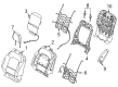 Ford Bronco Seat Cover Diagram - M2DZ-7864417-CA