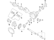 Mercury Differential Pinion Bearing Diagram - 6L2Z-4630-C