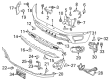 Ford Ranger Bumper Diagram - KB3Z-17757-AAPTM
