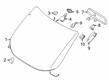 Ford Windshield Diagram - DT1Z-5403100-AH