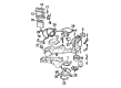 Ford Mustang A/C System Valve Core Diagram - D9AZ-19A563-AA