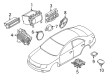 2006 Lincoln Zephyr Car Speakers Diagram - 6H6Z-18808-AA
