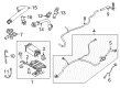 Ford Police Interceptor Utility Crankcase Breather Hose Diagram - BB5Z-6758-A