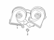 Ford Ranger Horn Diagram - KB3Z-13832-A