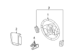 Lincoln Zephyr Steering Wheel Diagram - 7H6Z-3600-AD