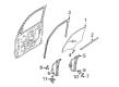Mercury Mariner Window Run Diagram - YL8Z-7821547-BAA