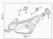2008 Ford Focus Headlight Diagram - 8S4Z-13008-F