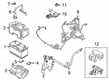 Ford Ranger Battery Tray Diagram - KB3Z-10A705-A