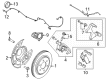 Ford F-150 Lightning Brake Caliper Diagram - ML3Z-2552-C