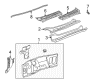 Ford Dash Panels Diagram - F81Z-2501610-AA