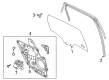 Ford Window Run Diagram - LJ6Z-7825766-D