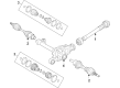 Ford Ranger CV Boot Diagram - KB3Z-3B436-A