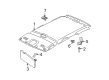 Mercury Sun Visor Diagram - 8L8Z-7804105-DD