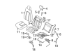 Ford Seat Cover Diagram - CL1Z-7862901-CK