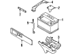 Mercury Mystique Battery Cable Diagram - F5RZ14300C