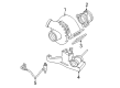 1996 Ford E-250 Econoline Turbocharger Diagram - F4TZ-6VK682-CARM