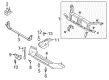 Ford Radiator Support Diagram - 8S4Z-16138-A
