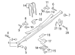 Ford Leaf Spring Bushing Diagram - PC3Z-5781-A