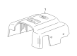 Lincoln Engine Cover Diagram - YL3Z-9E766-AC