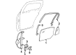 Lincoln Town Car Window Run Diagram - 4W1Z-5425767-AA