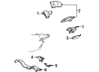 1999 Ford Mustang Engine Mount Bracket Diagram - F6ZZ-6028-A
