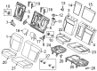 2014 Ford Focus Seat Cushion Diagram - CV6Z-5863840-C