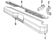 1994 Ford Bronco Bumper Diagram - F2TZ-17906-A