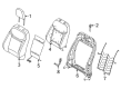 Ford Maverick Seat Cover Diagram - NZ6Z-2664416-BC