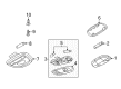 Ford Taurus Dome Light Diagram - BL3Z-13776-A