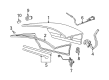 Mercury Tailgate Latch Diagram - YF1Z-5443200-AA