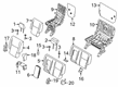 Ford Transit Connect Armrest Diagram - KT1Z-17644A22-KA