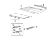 2003 Lincoln Aviator Spoiler Diagram - 3C5Z-7844210-AAD