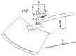2021 Lincoln Aviator Windshield Diagram - LC5Z-7803100-D