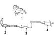 Ford Escort Catalytic Converter Diagram - 1S4Z-5E212-MA