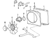 Ford E-150 Econoline Cooling Fan Assembly Diagram - F81Z-8600-KA