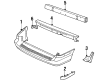Ford Windstar Mud Flaps Diagram - XF2Z-16A550-AA