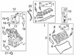 Lincoln Timing Cover Gasket Diagram - FT4Z-6020-K