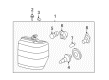 2014 Ford E-150 Light Socket Diagram - 8C2Z-13411-A