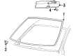 Mercury Windshield Diagram - F3AZ-5403100-A