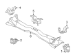 2005 Lincoln Aviator Engine Torque Strut Mount Diagram - 4L2Z-6031-CA