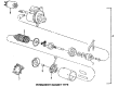 Mercury Cougar Battery Cable Diagram - F5SZ14300B