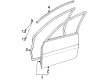 Mercury Tracer Door Seal Diagram - F7CZ7402606AAC