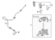 Lincoln Automatic Transmission Shift Levers Diagram - BL7Z-7210-AA