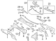 2016 Ford F-150 Dash Panels Diagram - FL3Z-1501610-B