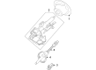 Mercury Steering Wheel Diagram - BL8Z-3600-JA