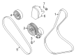 Ford Edge Serpentine Belt Diagram - K2GZ-8620-CA