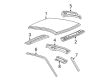 1998 Ford F-150 Weather Strip Diagram - F85Z-1851222-AA