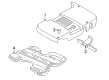 Ford Thunderbird Engine Cover Diagram - 2W6Z-6A949-AA
